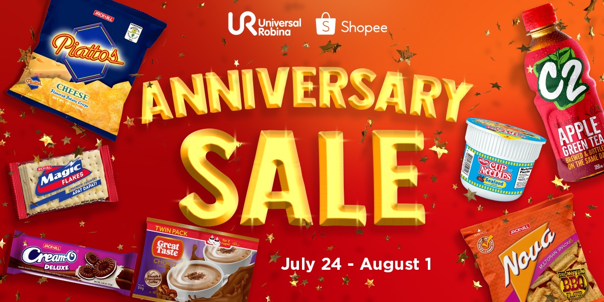 URC Anniversary Sale in Shopee