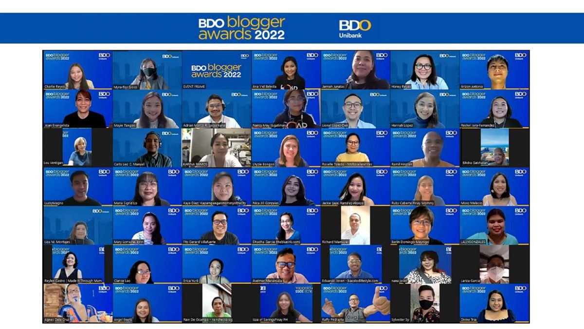 BDO Blogger Awards 2022