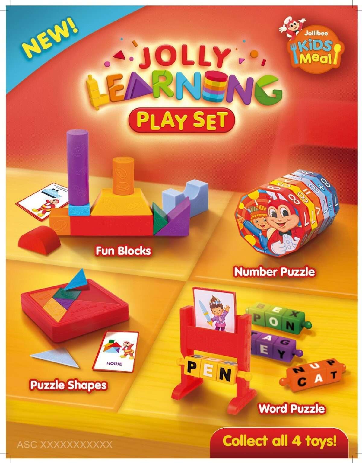 Jolly Learning Kid’s Meal play set