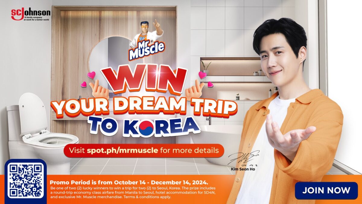 Mr Muscle Partners with Kim Seon Ho