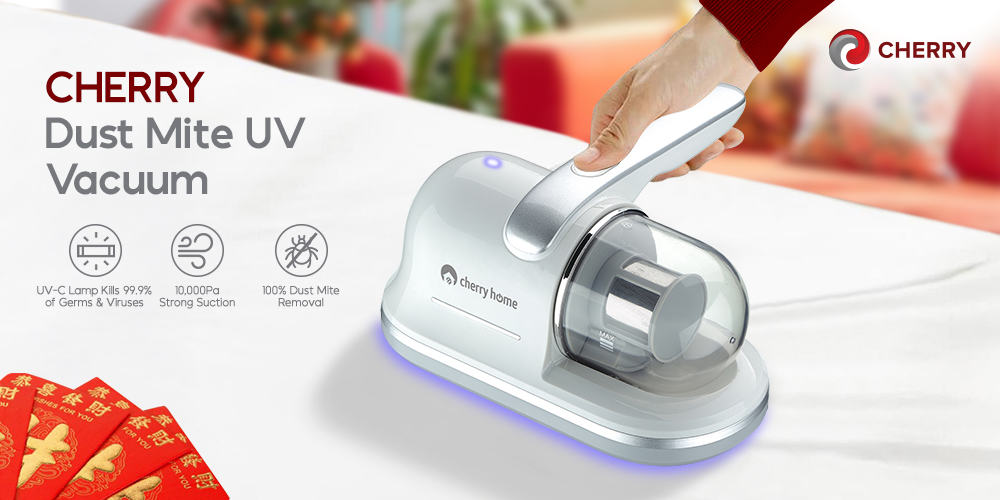 CHERRY Dust Mite UV Vacuum