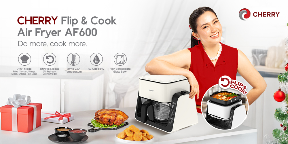 CHERRY PHILIPPINES ULTIMATE FLIP & COOK AIR FRYER AF600