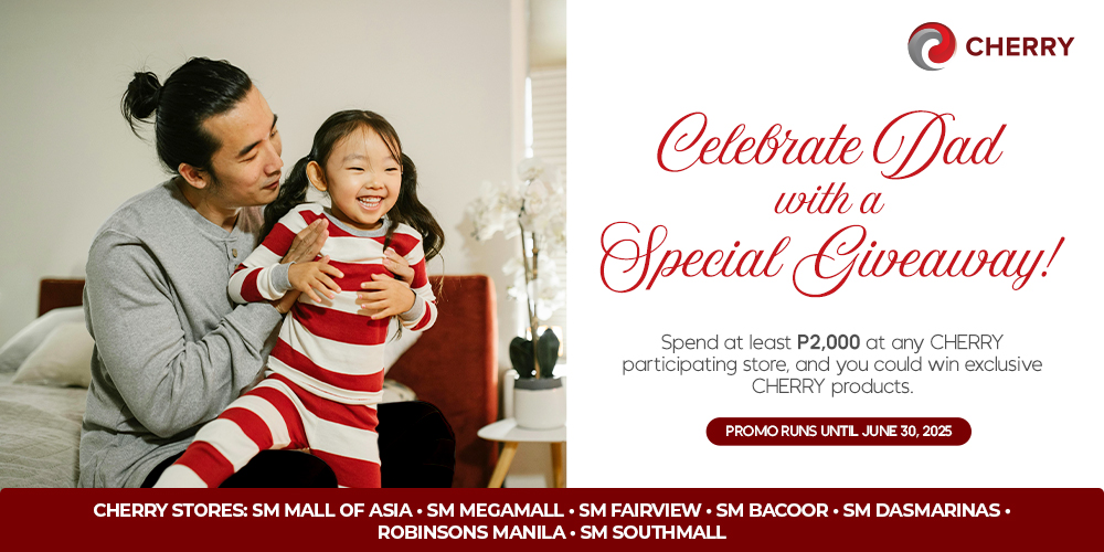 CHERRY PHILIPPINES Father's Day Giveaway