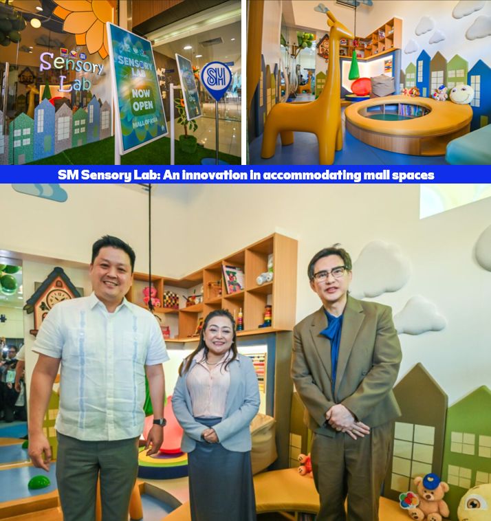 SM Sensory Lab An innovation in accommodating mall spaces